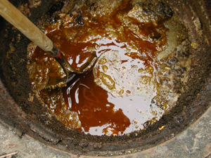 Sewers blocked by FOGs